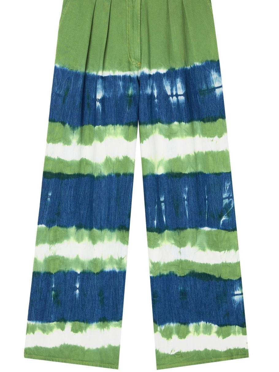 Cheap Magic Alanui Journey tie-dye Women jeans 0325